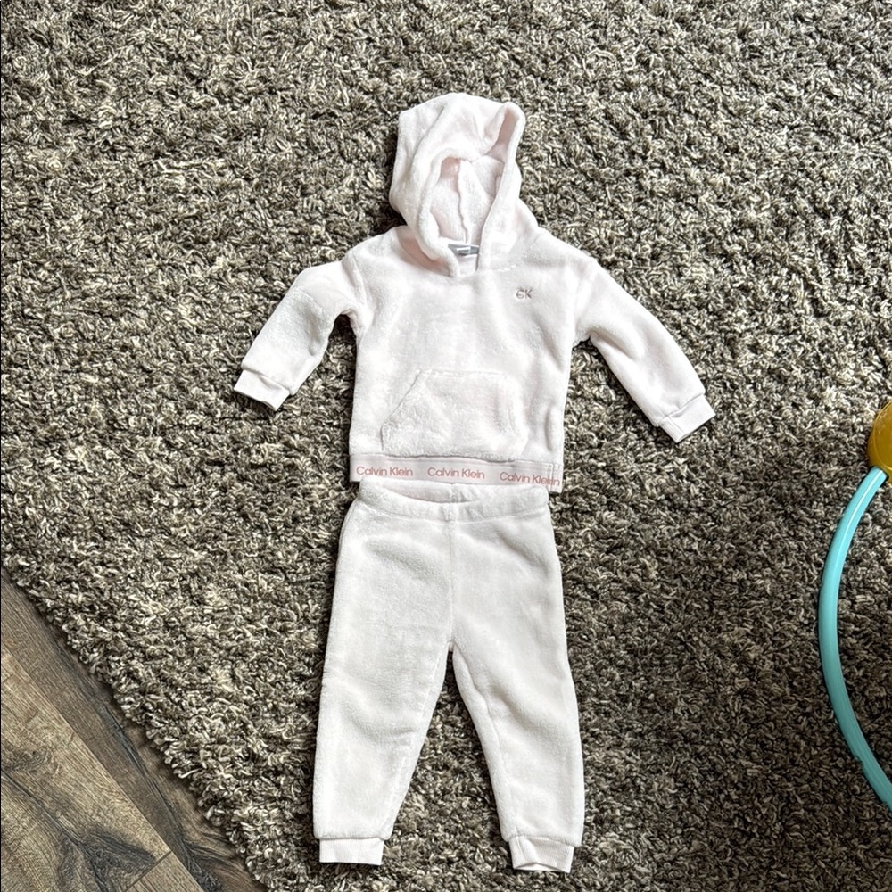 Calvin Klein Soft Pink Toddler Set